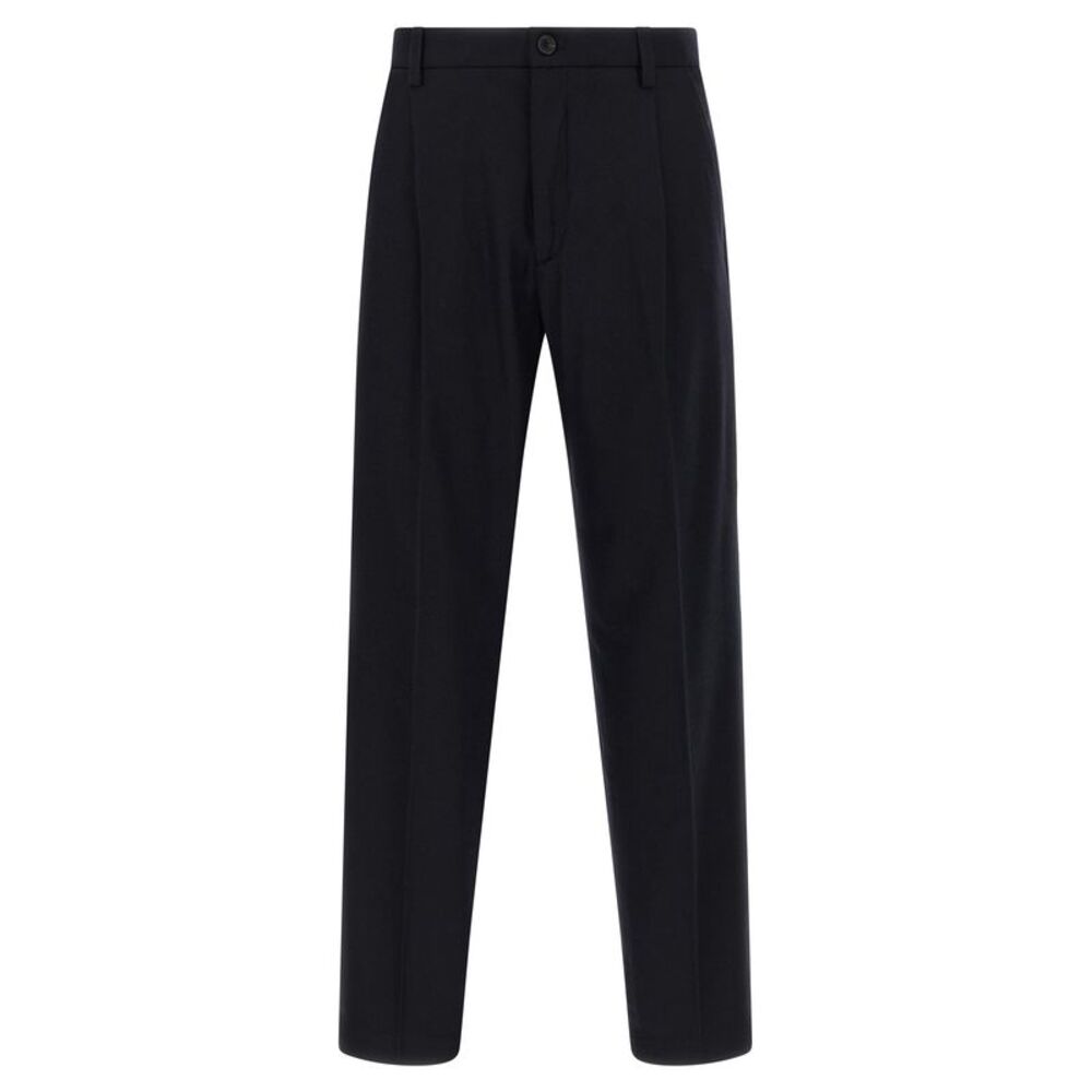 Department 5 Blue Wool Casual Men's Pants